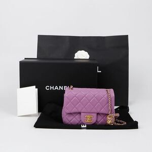 Petit Sac Golden Ball Chain Shoulder Crossbody Bag